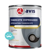 Avis Timbercote Impregneer Transparant Zwart Mat 1000 mililiter Nieuw packshot
