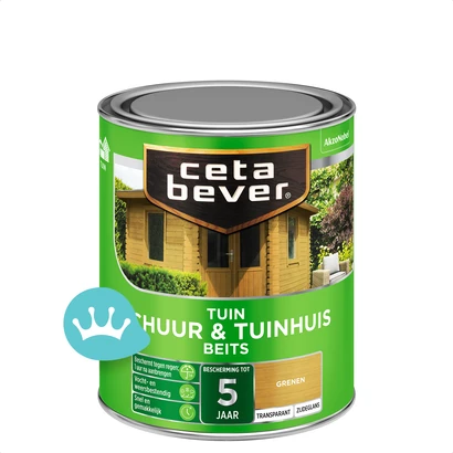 CetaBever Transparant Schuur En Tuinhuis Beits 077 Grenen 750 mililiter packshot