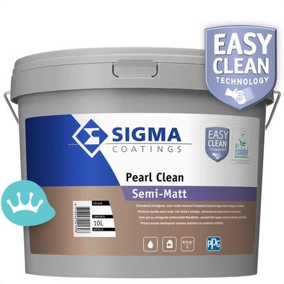 Sigma Pearl Clean Semi Matt Mengkleur 10 liter packshot