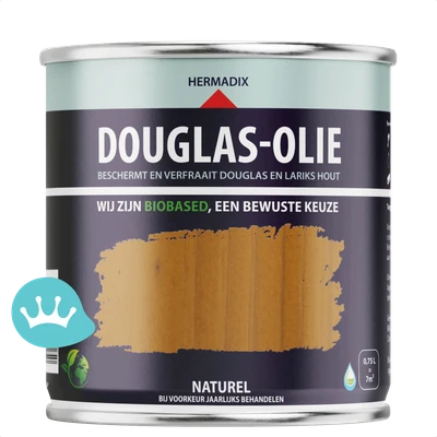 Hermadix Douglas Olie Naturel 750 mililiter packshot