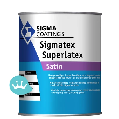 Sigma Sigmatex Superlatex Satin Mengkleur 1 liter packshot