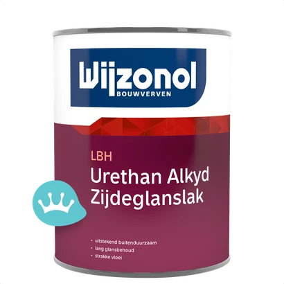 Wijzonol Lbh Urethan Alkyd Zijdeglanslak Mengkleur 1 liter packshot