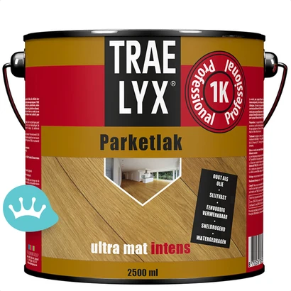 Trae Lyx Parketlak Ultra Mat Intens 2,5 liter packshot