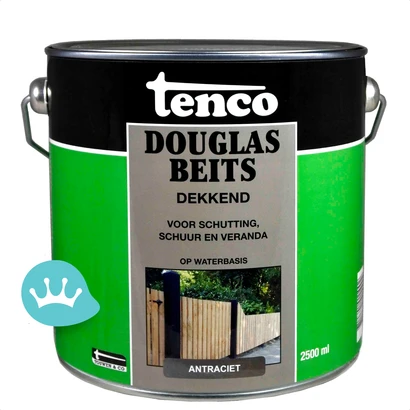 Tenco Douglasbeits Dekkend Antraciet 2,5 liter packshot