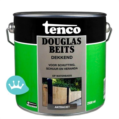 Tenco Douglasbeits Dekkend Antraciet 2,5 liter packshot