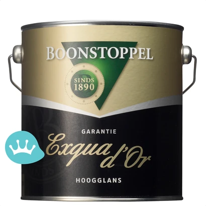 Boonstoppel Garantie Exqua D or Hoogglans Mengkleur 2,5 liter packshot
