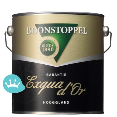 Boonstoppel Garantie Exqua D or Hoogglans Mengkleur 2,5 liter packshot