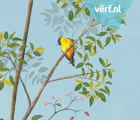 Snijder Co Dutchoiserie Blauw