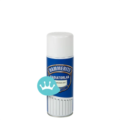 Hammerite Radiatorlak Spuitbus Gebroken Wit 400 mililiter packshot
