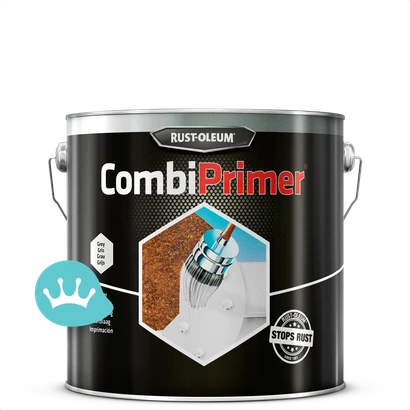 Rust Oleum Combiprimer Anti Roest Primer Grijs 2,5 liter packshot