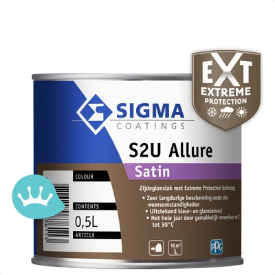 Sigma S2U Allure Satin Mengkleur 500 mililiter packshot