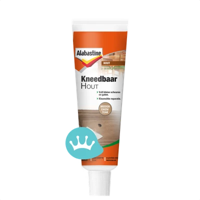 Alabastine Kneedbaar Hout Midden Eiken Teak 50 mililiter packshot