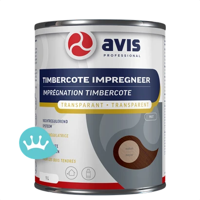 Avis Timbercote Impregneer Transparant Noten Mat 1000 mililiter Nieuw packshot