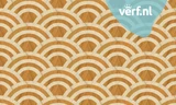 Arte Moooi Tokyo Blue Lucky O S Birch Gold M O3041