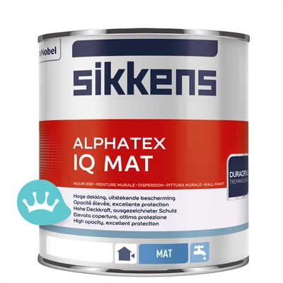 Sikkens Alphatex Iq Mat Mengkleur 1 liter packshot