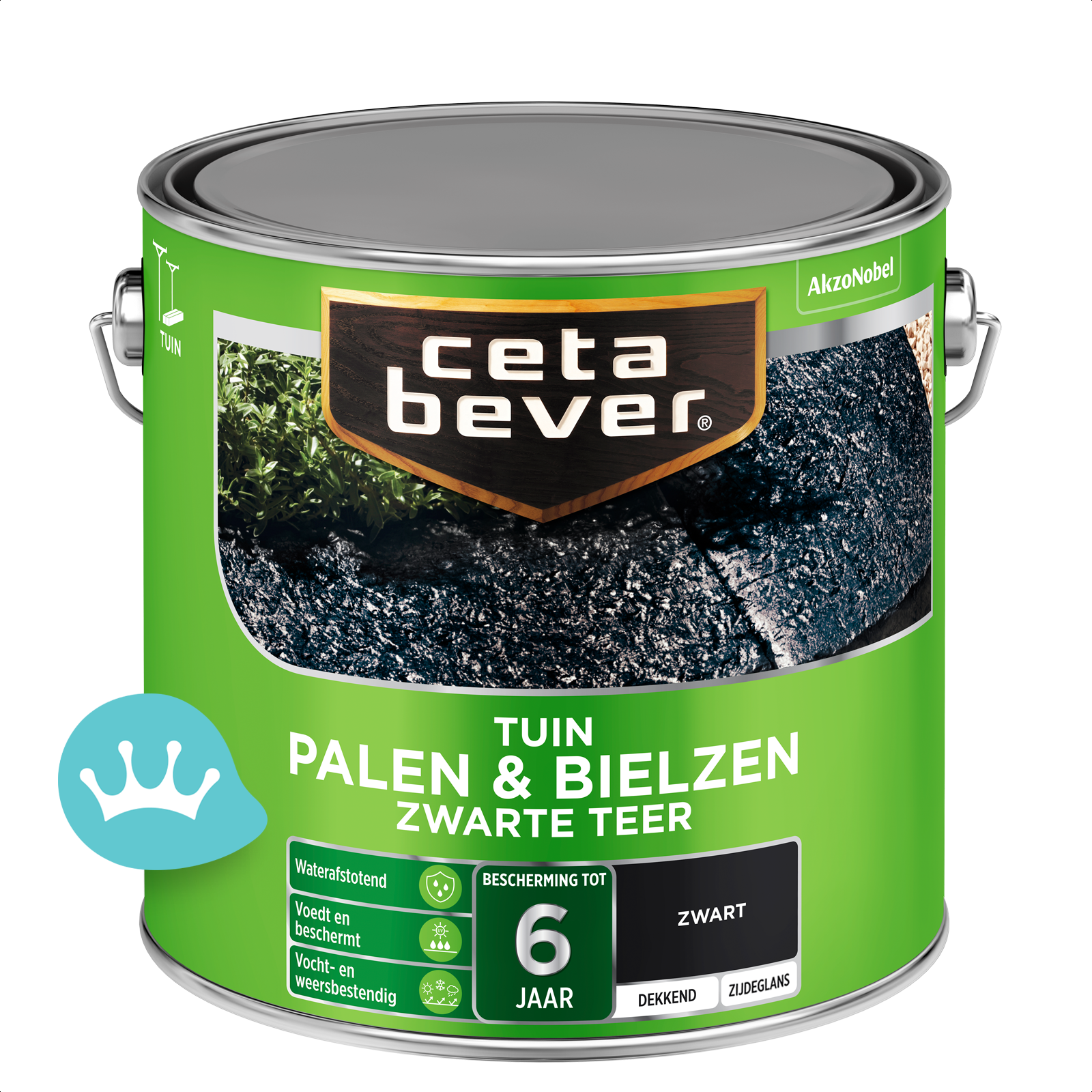 CetaBever Palen & Bielzen Zwarte Teer