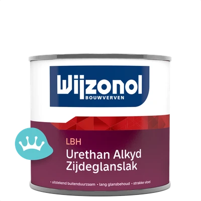 Wijzonol Lbh Urethan Alkyd Zijdeglanslak Mengkleur 500 mililiter packshot
