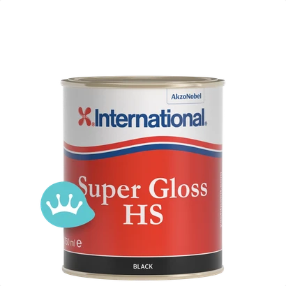 International Super Gloss Hs Black 190 750 mililiter packshot