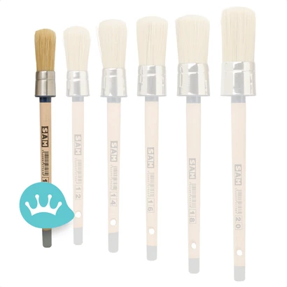 Sam Pro Ronde Muurverf Kwast S211 10