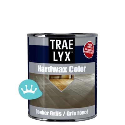 Trae Lyx Hardwax Color Donker Grijs 750 mililiter packshot