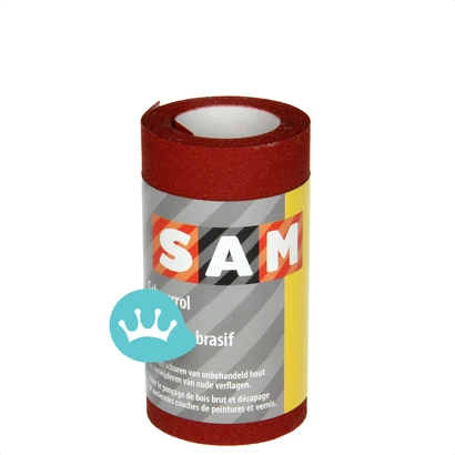 Sam Schuurpapier Rol 4,5 M X 120 Mm P120