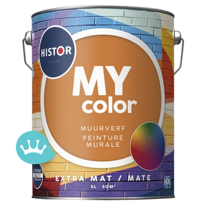 Histor My Color Muurverf Extra Mat Mengkleur 5 liter packshot