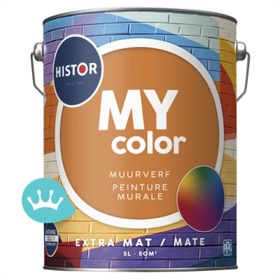 Histor My Color Muurverf Extra Mat Mengkleur 5 liter packshot