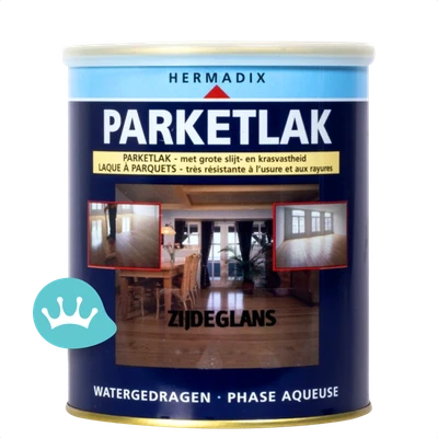 Hermadix Parketlak Zijdeglans 750 mililiter packshot