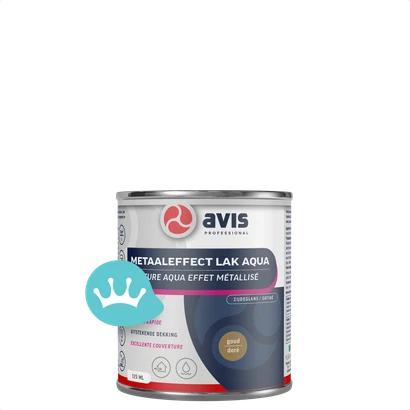 Avis Metaaleffectlak Aqua Goud 125mililiterpackshot