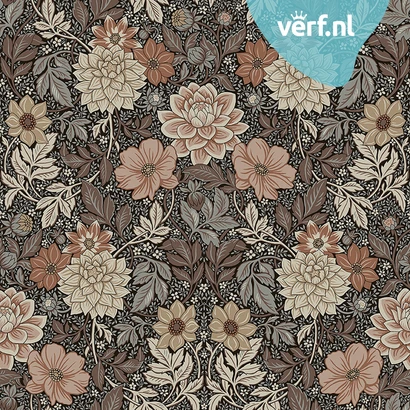 Borastapeter Falsterbo Iii Dahlia Garden 7689