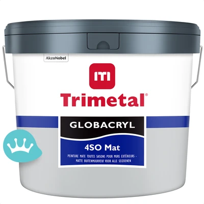 Trimetal Globacryl 4SO Mat Mengkleur 10 liter packshot