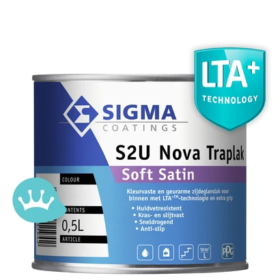 Sigma S2U Nova Traplak Soft Satin Mengkleur 500 mililiter packshot