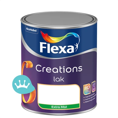 Flexa Creations Lak Extra Mat Mengkleur 750 mililiter packshot