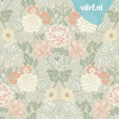 Borastapeter Falsterbo Iii Dahlia Garden 7665