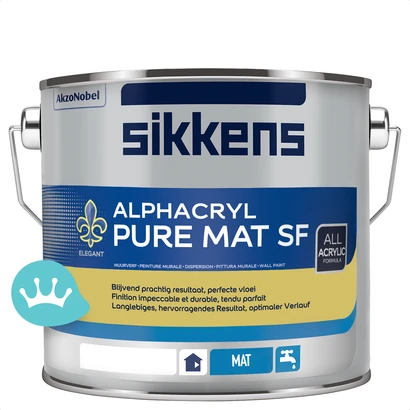 Sikkens Alphacryl Pure Mat Sf Mengkleur 2,5 liter packshot