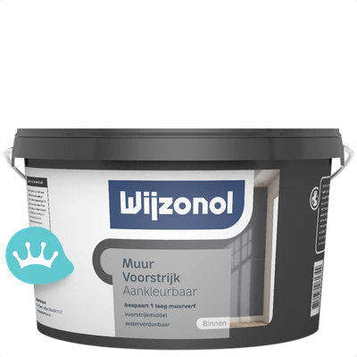 Wijzonol Muurvoorstrijk Aankleurbaar Mengkleur 2,5 L packshot