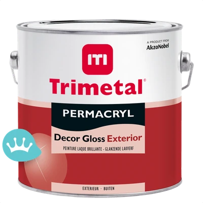 Trimetal Permacryl Decor Gloss Exterior Mengkleur 2,5 liter packshot