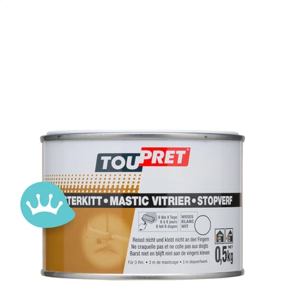 Toupret Stopverf Wit 500 gram packshot