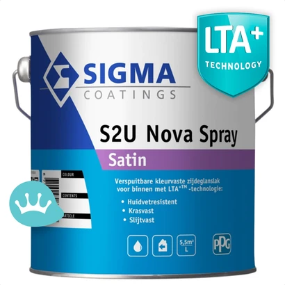 Sigma S2U Nova Spray Satin Mengkleur 2,5 liter packshot