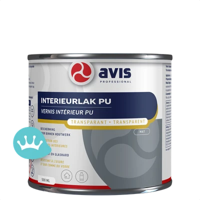 Avis Interieurlak Pu Transparant Mat 500 mililiter Nieuw packshot