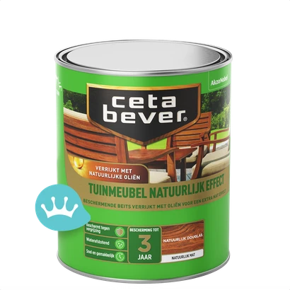 CetaBever Tuinmeubelbeits Natuurlijk Effect Douglas 750 mililiter packshot