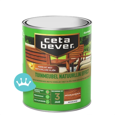 CetaBever Tuinmeubelbeits Natuurlijk Effect Douglas 750 mililiter packshot