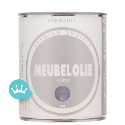 Hermadix Meubelolie Extra Castle Grey 750 mililiter packshot