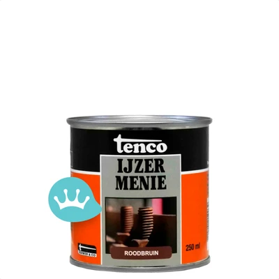 Tenco Ijzermenie Roodbruin 250 mililiter packshot