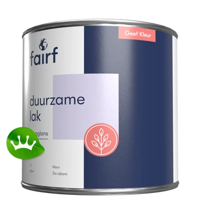 Fairf Duurzame Hoogglans Lak Mengkleur 1 liter packshot