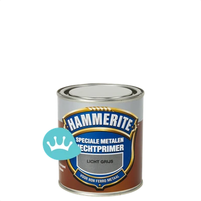 Hammerite Hechtprimer Licht Grijs 500 mililiter packshot