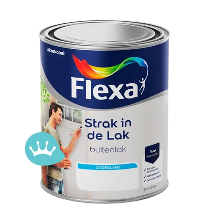 Flexa Strak in De Lak Zijdeglans Mengkleur 1 liter packshot