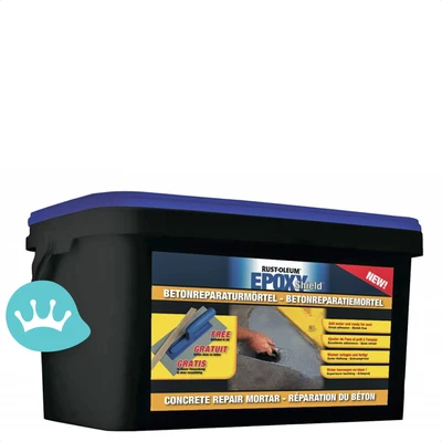 Rust Oleum Epoxy Shield Betonreparatiemiddel Met Vlakspaan 10 Kg packshot