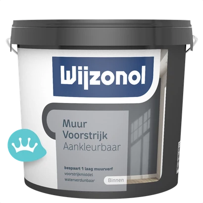 Wijzonol Muurvoorstrijk Aankleurbaar Mengkleur 5 liter packshot