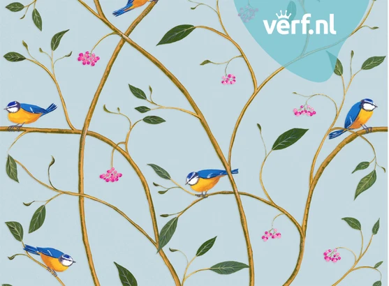 Snijder Co Birds Blue